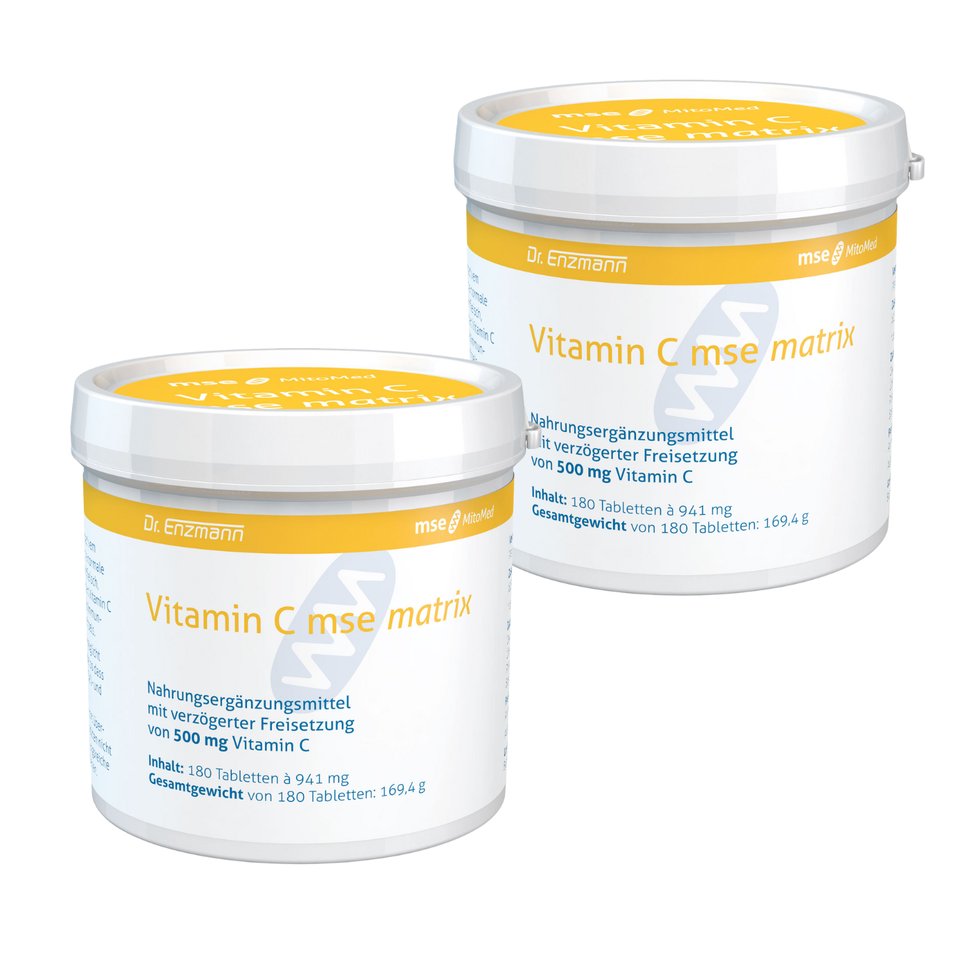Vitamine C MSE Matrix 500 Mg Dr. Enzmann - Boîte De 90 Comprimés - Neuf Sous Blister