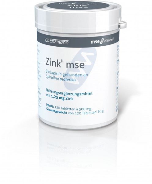 Zink II mse - 120 Tabletten - PZN 03132995