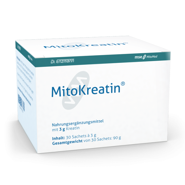 MitoKreatin® - 30 Sachets mit 3g reinem Kreatin Monohydrat - PZN 18710707