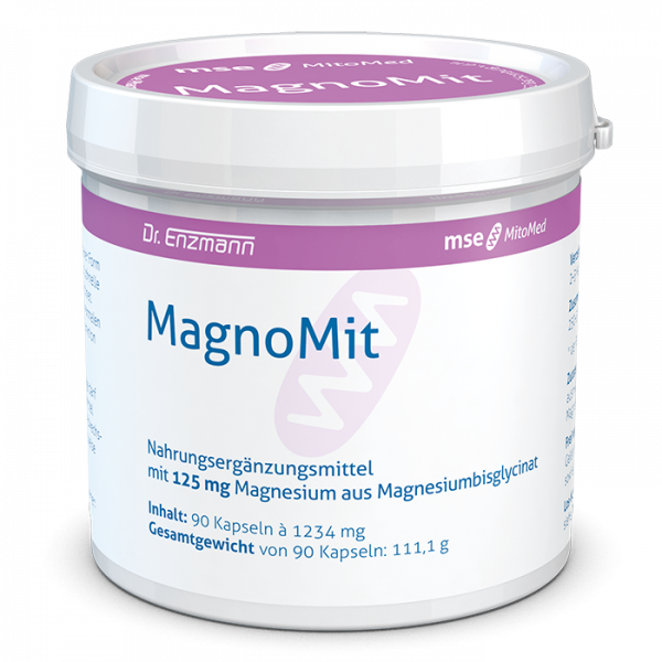 MagnoMit (Magnesiumbisglycinat) - 90 Kapseln - PZN 20843077